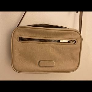 Marc Jacobs beige crossbody bag